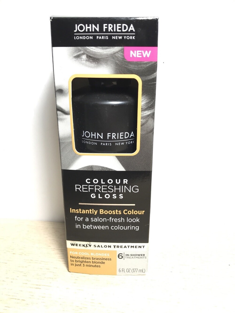 John Frieda Colour Refreshing Gloss 6 oz For Cool Blondes In Shower Treatment